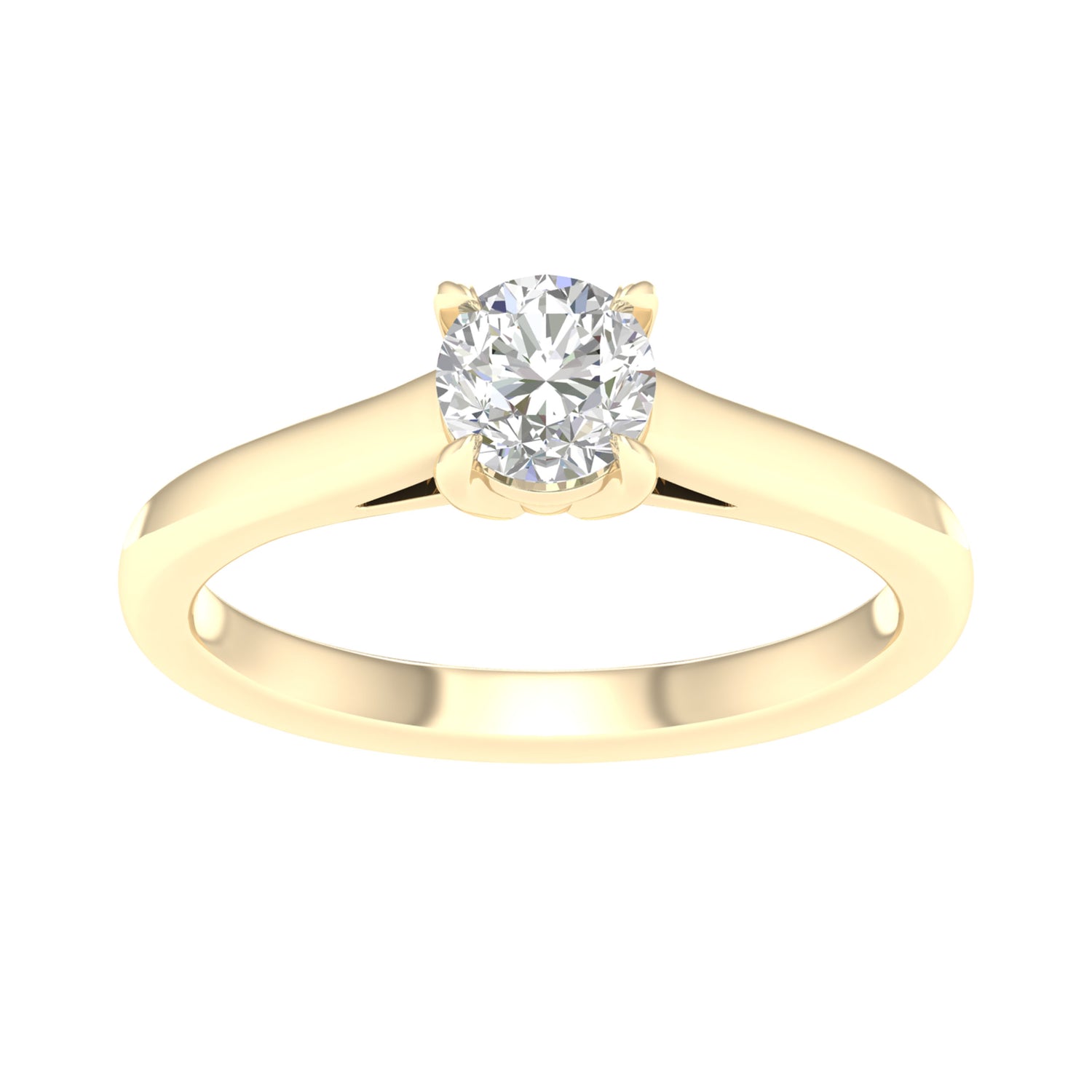 14K  0.75ct Certified Lab Grown Diamond Ring ( IGI Certified ) - Picasso Gold & Diamond Jewelry