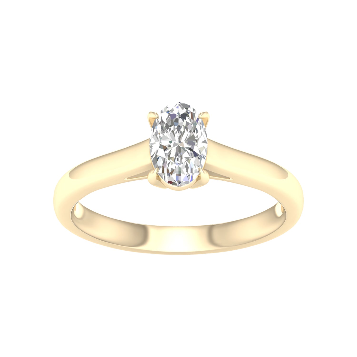 14K 0.75CT Certified Lab Grown Diamond Ring ( IGI Certified ) - Picasso Gold & Diamond Jewelry