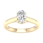 14K 1.00CT  Certified Lab Grown Diamond Ring ( IGI Certified ) - Picasso Gold & Diamond Jewelry