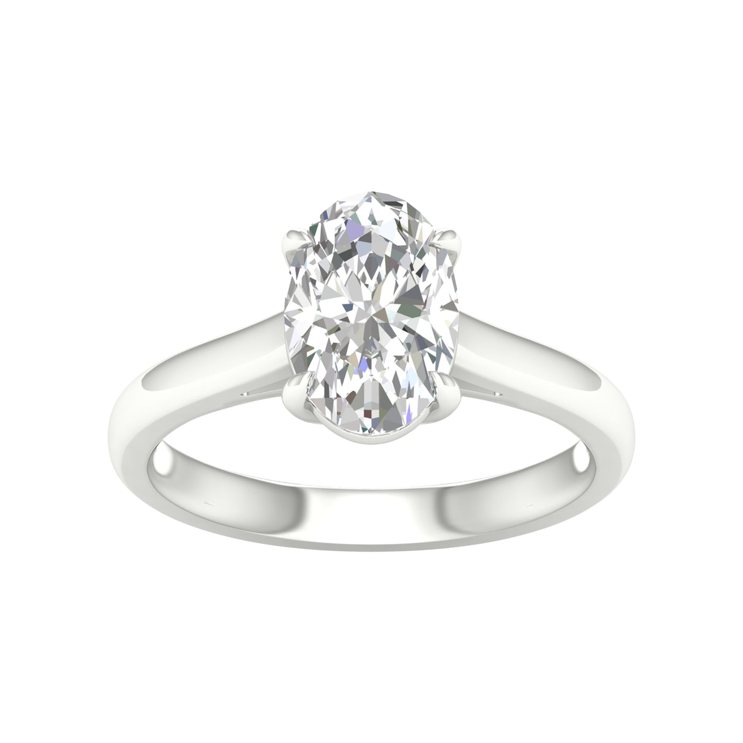 14K 2.00CT Certified Lab Grown Diamond Ring ( IGI Certified ) - Picasso Gold & Diamond Jewelry