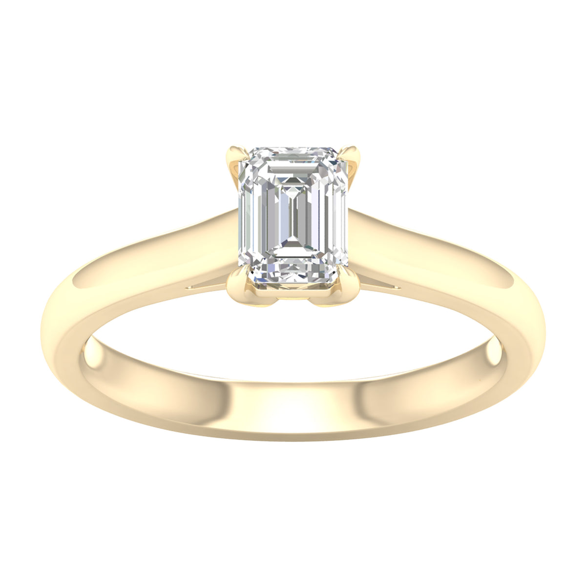 14K 0.75CT Certified Lab Grown Diamond Ring ( IGI Certified ) - Picasso Gold & Diamond Jewelry