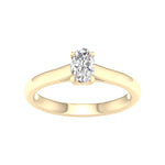 14K 0.50CT Certified Lab Grown Diamond Ring ( IGI Certified ) - Picasso Gold & Diamond Jewelry