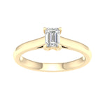 14K 0.50CT Certified Lab Grown Diamond Ring ( IGI Certified ) - Picasso Gold & Diamond Jewelry