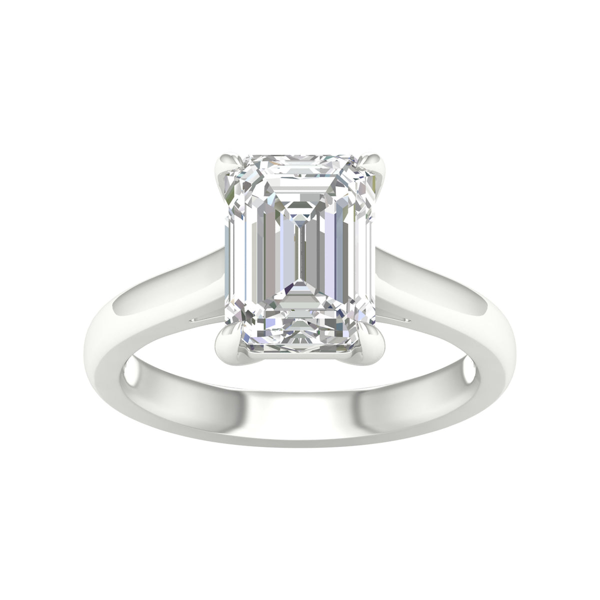 14K 3.00CT Certified Lab Grown Diamond Ring ( IGI Certified ) - Picasso Gold & Diamond Jewelry