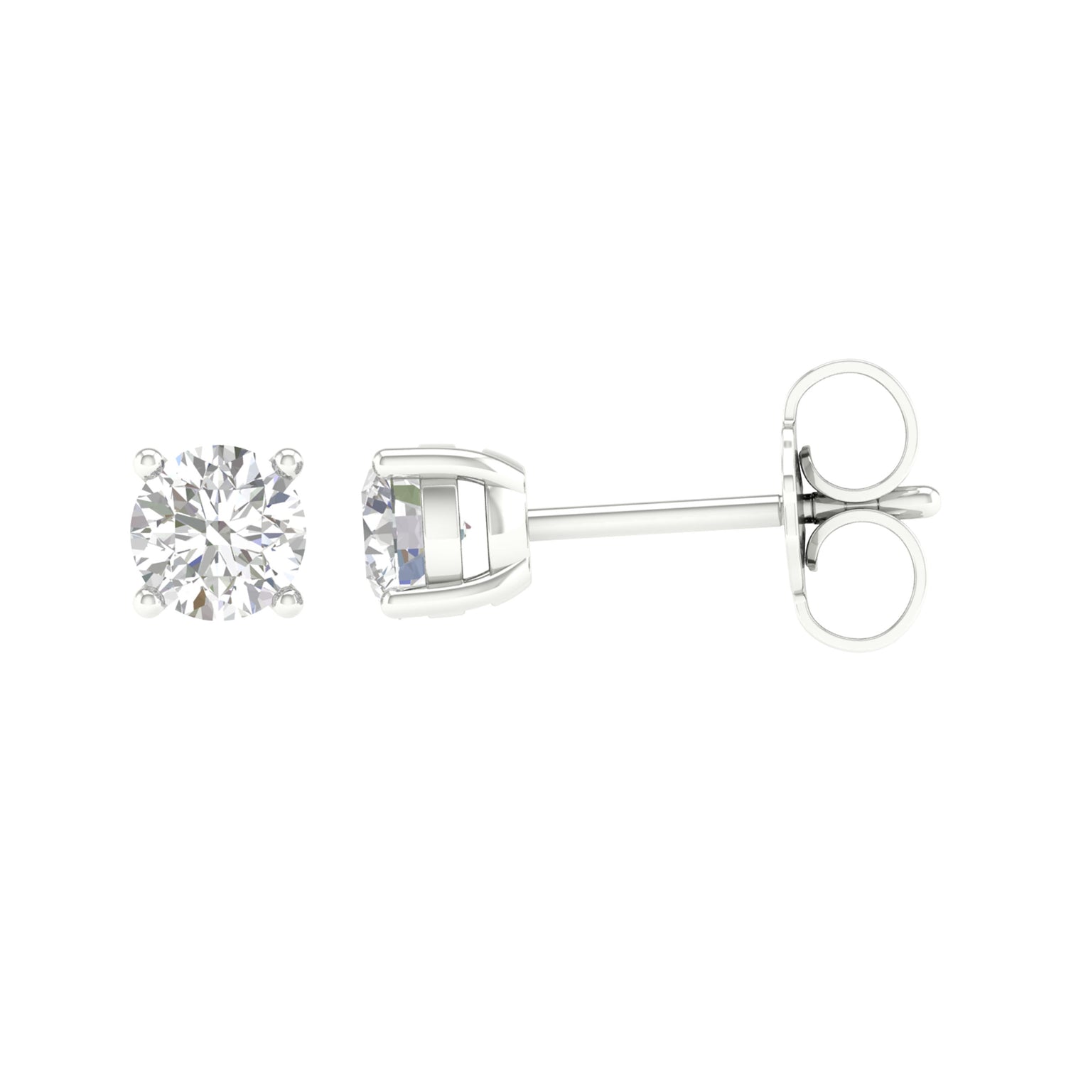 14K 0.50CT Certified Lab Grown Diamond Earring ( IGI Certified ) - Picasso Gold & Diamond Jewelry