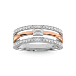 14K White Gold Diamond 1/2 ct. tw. Fashion Ring | Picasso Gold & Diamond