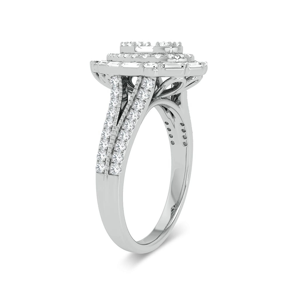 14K 0.75ct Engagement Ring - Picasso Gold & Diamond Jewelry