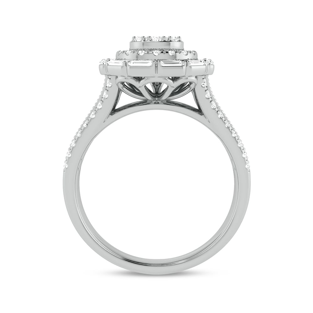 14K 0.75ct Engagement Ring - Picasso Gold & Diamond Jewelry