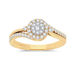 10K 0.40ct Fashion Ring - Picasso Gold & Diamond Jewelry