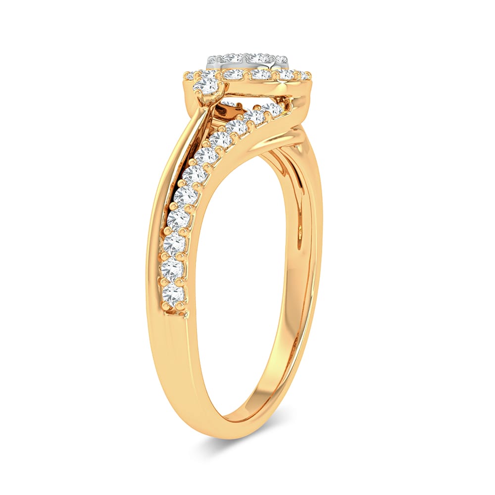 10K 0.40ct Fashion Ring - Picasso Gold & Diamond Jewelry