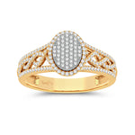 10K 0.33ct Fashion Ring - Picasso Gold & Diamond Jewelry