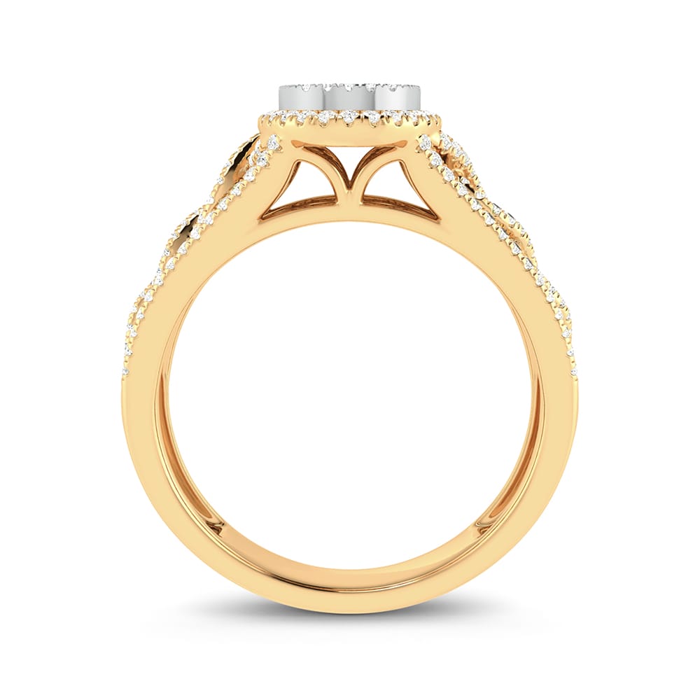10K 0.33ct Fashion Ring - Picasso Gold & Diamond Jewelry