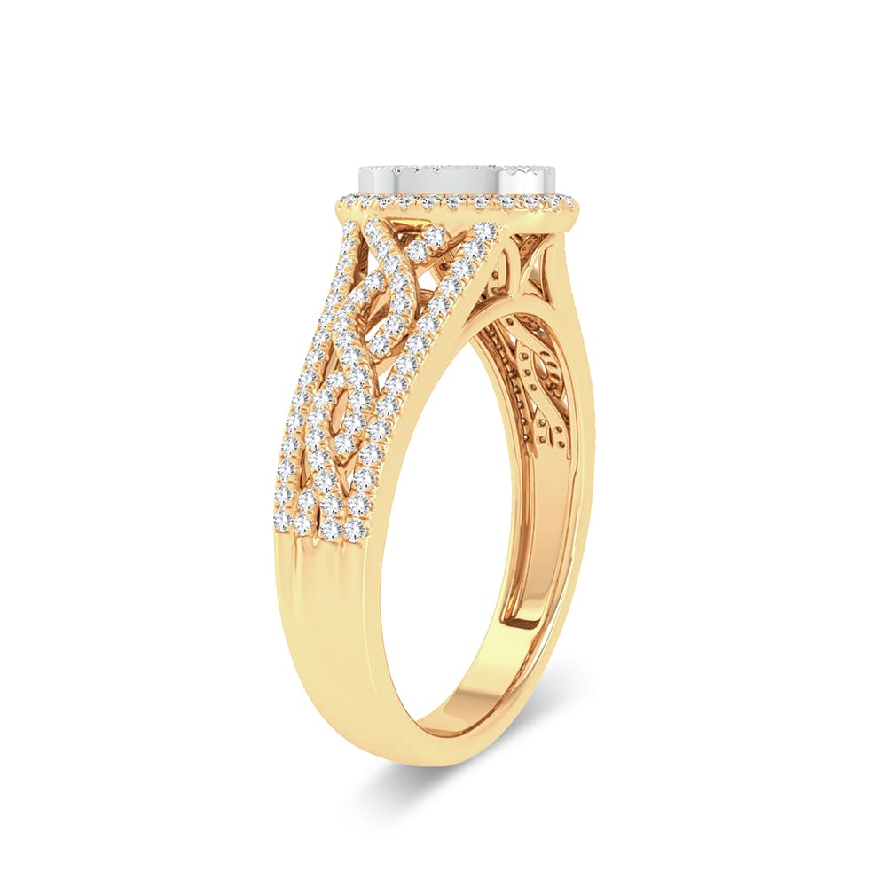 10K 0.33ct Fashion Ring - Picasso Gold & Diamond Jewelry