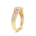 10K 0.33ct Fashion Ring - Picasso Gold & Diamond Jewelry