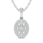 14K 0.25ct Diamond Pendant - Picasso Gold & Diamond Jewelry