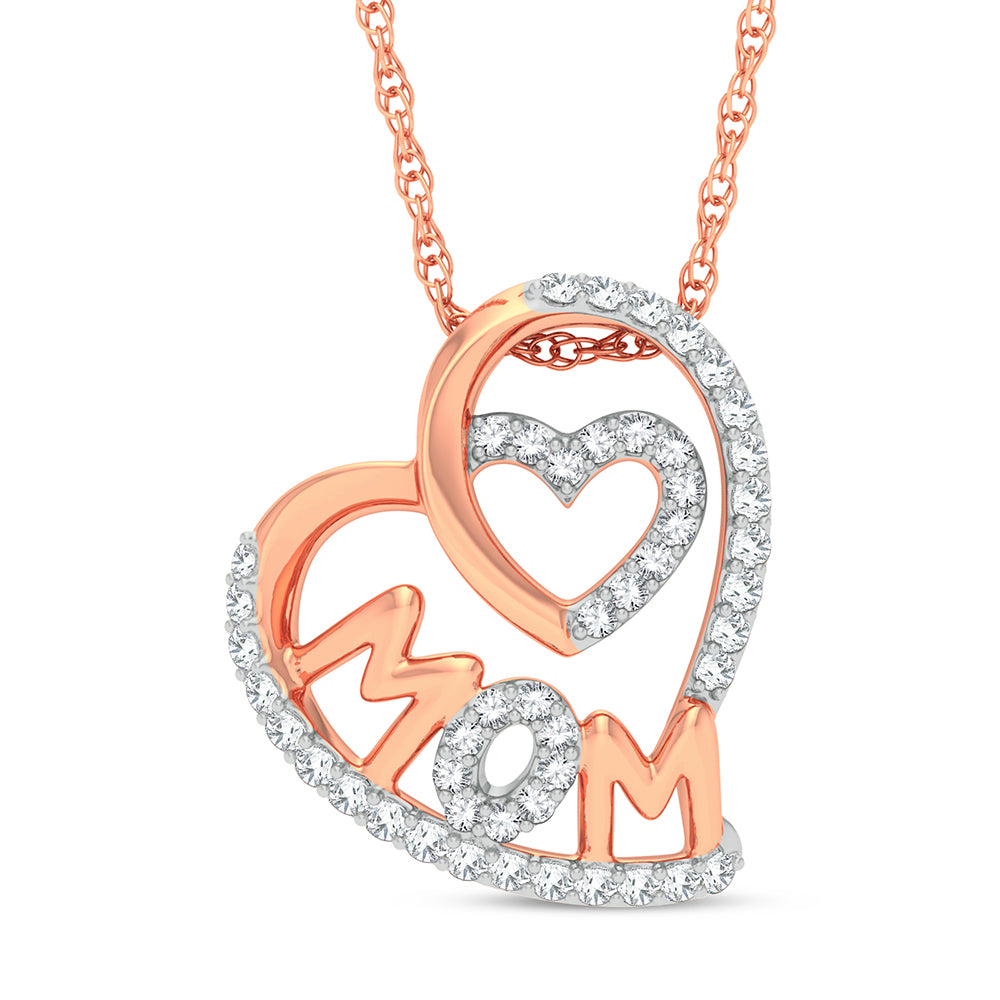 10K 0.20ct Diamond Pendant - Picasso Gold & Diamond Jewelry