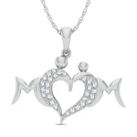 10K 0.17ct Diamond Pendant - Picasso Gold & Diamond Jewelry