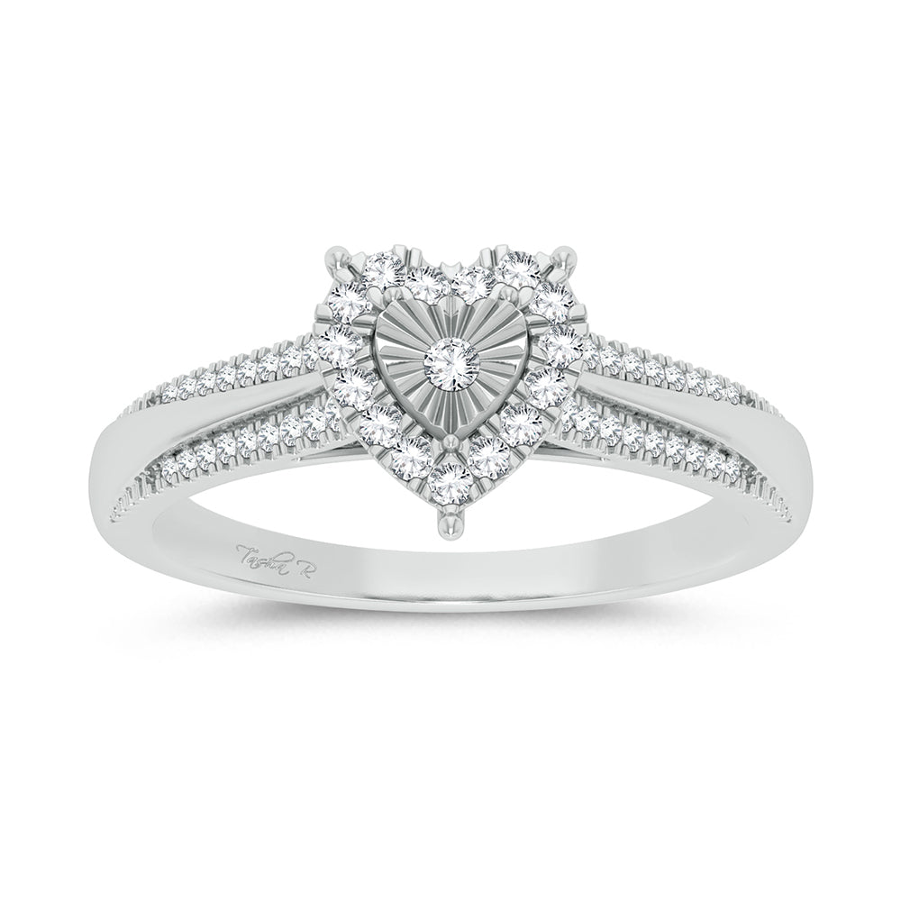 10K 0.15ct Diamond Ring - Picasso Gold & Diamond Jewelry
