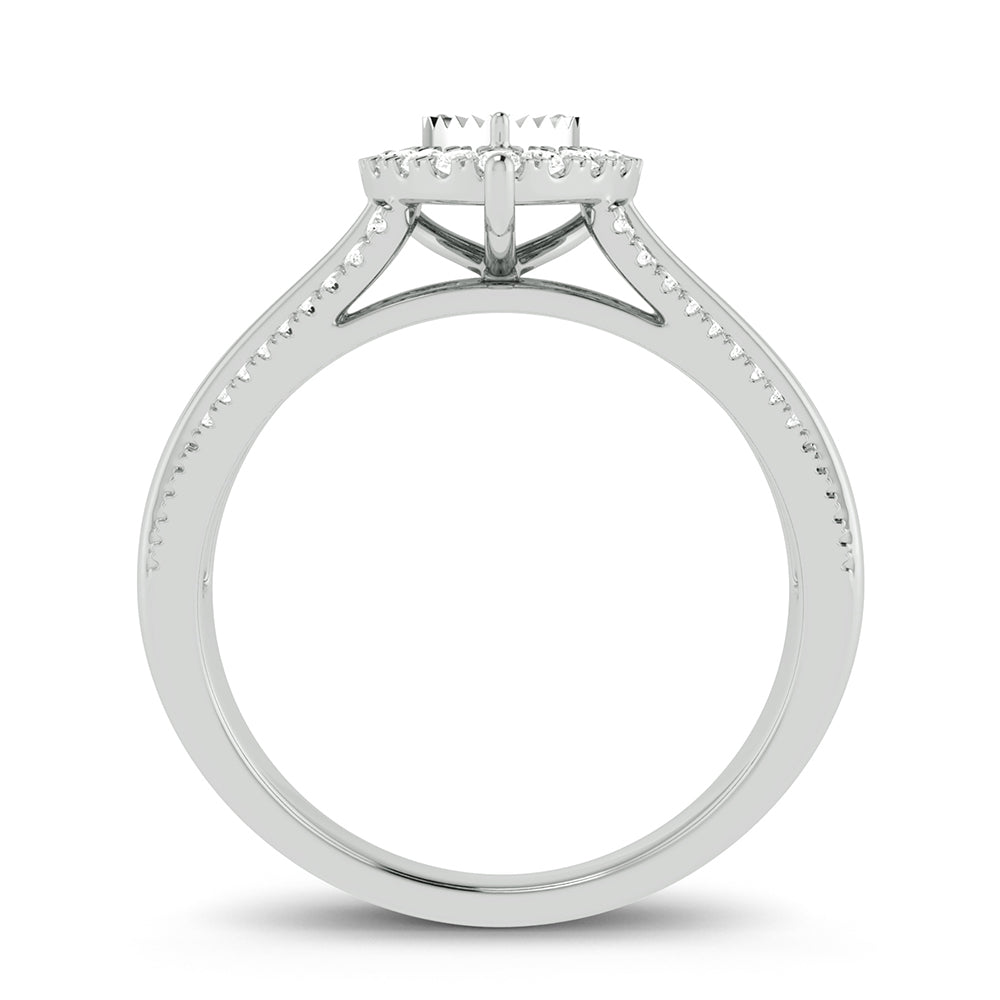 10K 0.15ct Diamond Ring - Picasso Gold & Diamond Jewelry