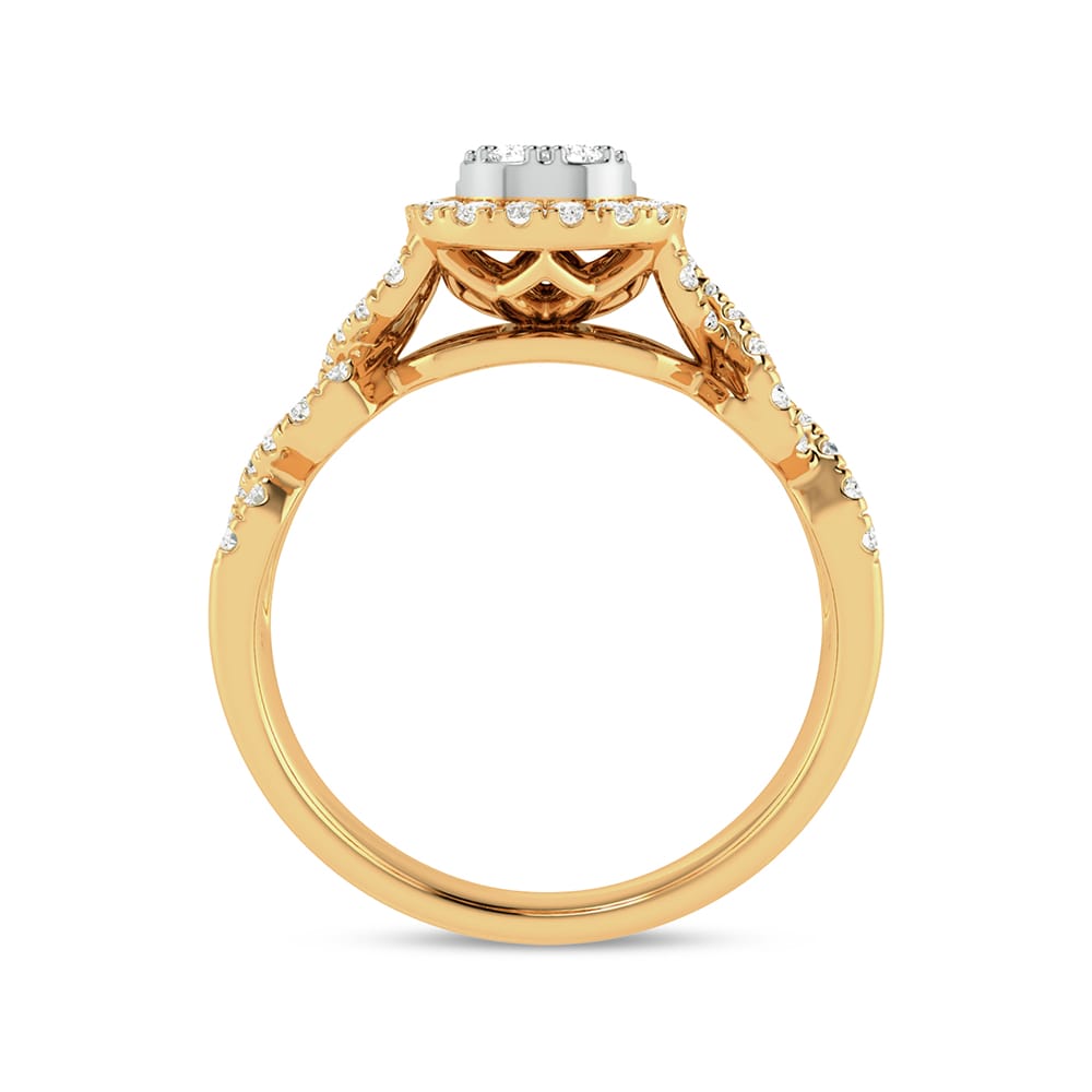14K 0.50ct Fashion Ring - Picasso Gold & Diamond Jewelry