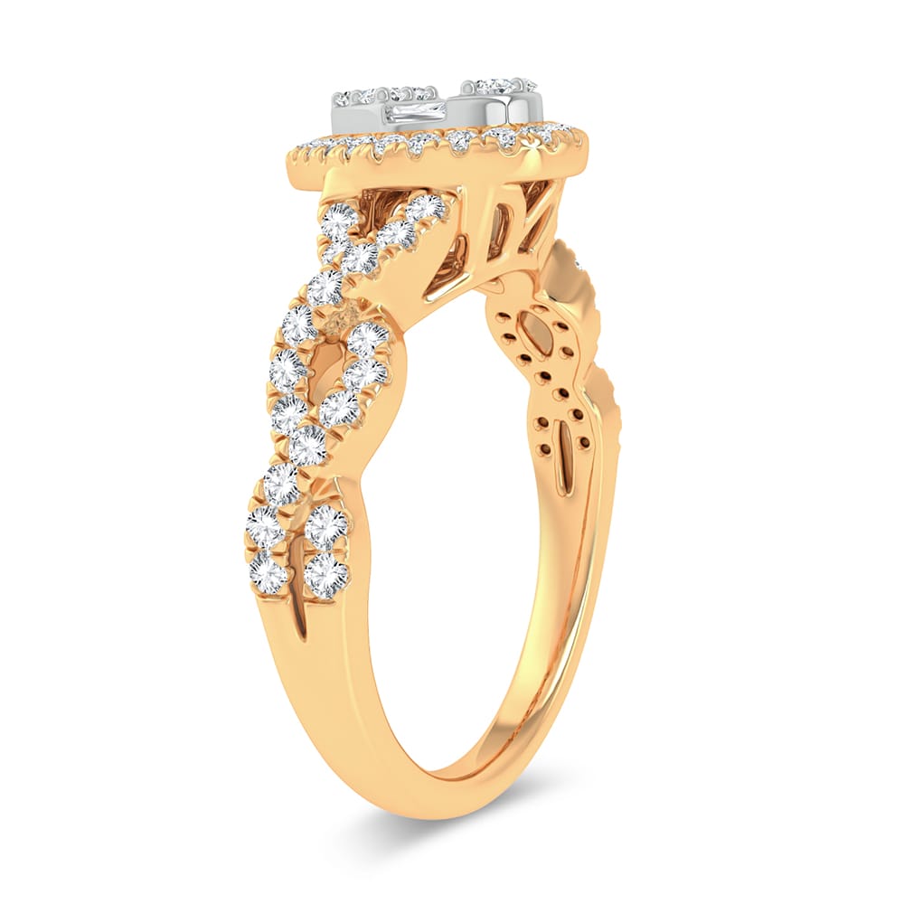 14K 0.50ct Fashion Ring - Picasso Gold & Diamond Jewelry