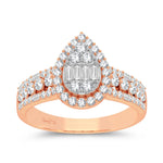 14K 0.75ct Engagement Ring - Picasso Gold & Diamond Jewelry