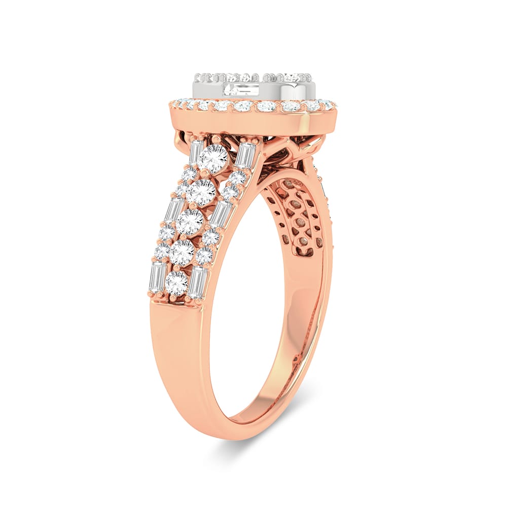 14K 0.75ct Engagement Ring - Picasso Gold & Diamond Jewelry