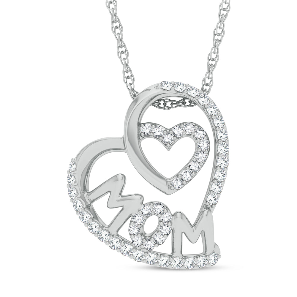 10K 0.20ct Diamond Pendant - Picasso Gold & Diamond Jewelry