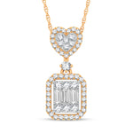 10K 0.35ct Diamond Pendant - Picasso Gold & Diamond Jewelry