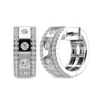 Earrings 14K White Gold Diamond 3/4 Ct.Tw Fashion Earrings 14K White Gold Diamond 3/4 Ct.Tw Fashion Earrings 65244W-E