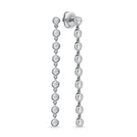 14K White Gold Diamond 1/2 Ct.Tw Fashion Earrings  Picasso Gold & Diamond Jewelry