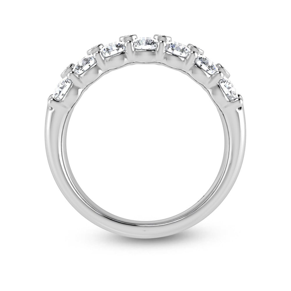 14K White Gold Diamond 1 3/8 Ct.Tw. Fashion Ring  Picasso Gold & Diamond Jewelry