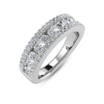 14K White Gold Diamond 7/8 Ct.Tw. Fashion Ring  Picasso Gold & Diamond Jewelry