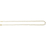 14K Yellow Gold 6 3/4 CTW Lab-Grown Diamond Line Necklace - Picasso Gold & Diamond Jewelry