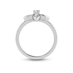 14K White Gold Diamond 5/8 Ct.Tw. Fashion Ring  Picasso Gold & Diamond Jewelry