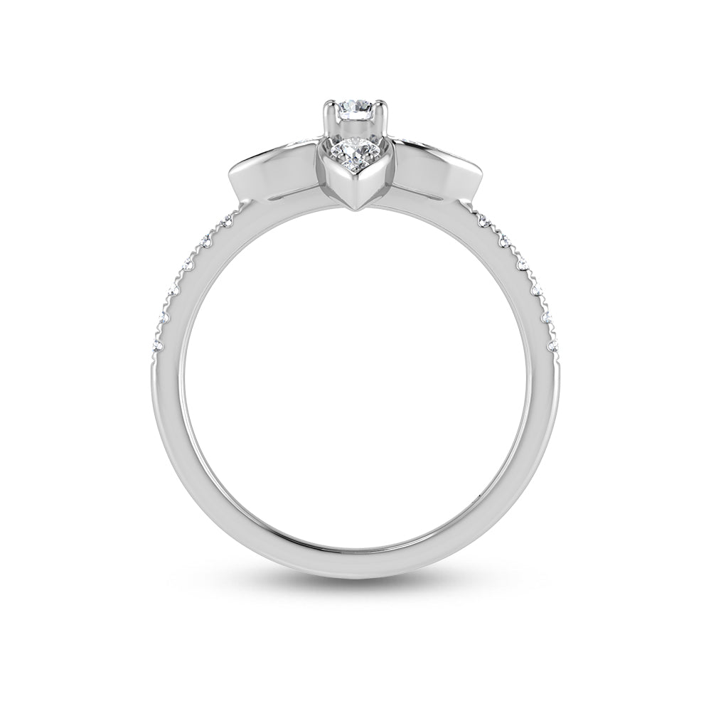 14K White Gold Diamond 5/8 Ct.Tw. Fashion Ring  Picasso Gold & Diamond Jewelry