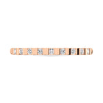 14K Rose Gold 1/8 Ct.Tw. Diamond Stackable Band  Picasso Gold & Diamond Jewelry