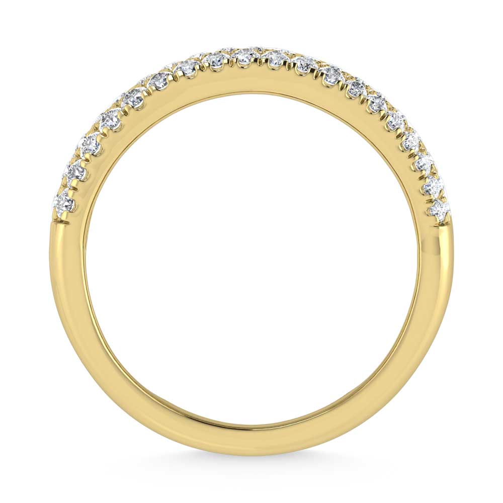 14K Yellow Gold  Diamond 5/8 Ct.Tw. Fashion Band  Picasso Gold & Diamond Jewelry