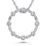 14K White GoldDiamond 5/8 Ct.Tw. Fashion Pendant  Picasso Gold & Diamond Jewelry