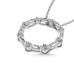 14K White GoldDiamond 5/8 Ct.Tw. Fashion Pendant  Picasso Gold & Diamond Jewelry