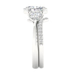 14K 3.25CT Certified Lab Grown Diamond Bridal Ring - Picasso Gold & Diamond Jewelry
