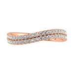 14K Rose Gold Lab Grown Diamond 3/8 ct. tw. Fashion Band | Picasso Gold & Diamond