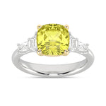 Certified Lab Grown 14K 4.00CT Diamond Engagement Ring - Picasso Gold & Diamond Jewelry