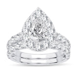 14K 1.50CT Certified Lab Grown Diamond Bridal Ring - Picasso Gold & Diamond Jewelry