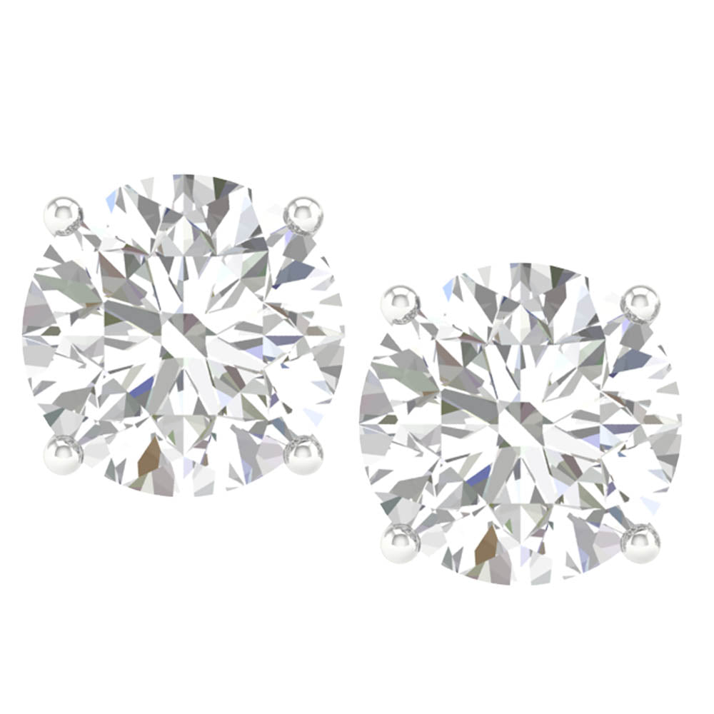 10K 2.00CT Certified Lab Grown Diamond Earring - Picasso Gold & Diamond Jewelry