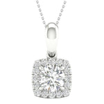 14K 1.13CT Certified Lab Grown Diamond Pendant - Picasso Gold & Diamond Jewelry