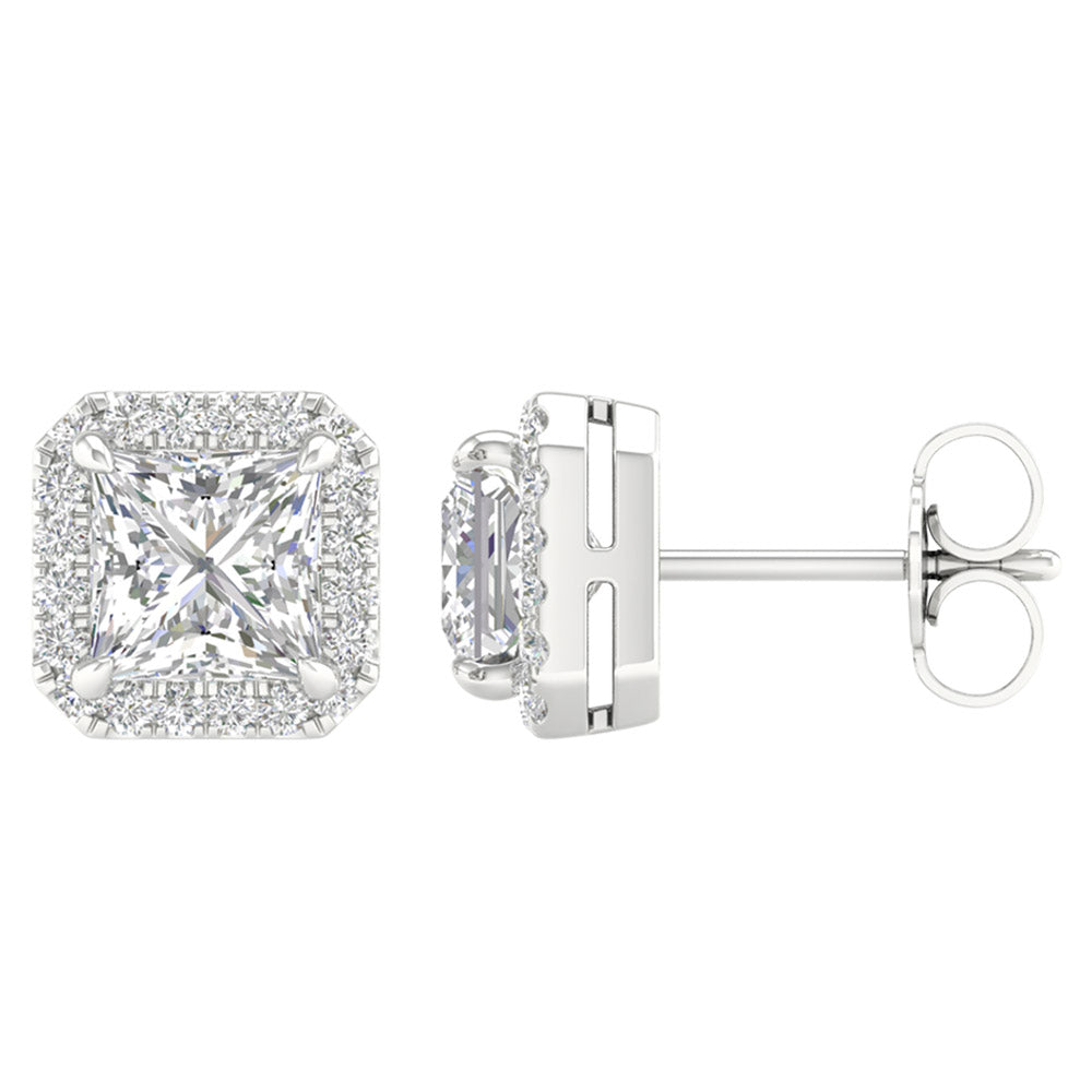 14K 2.25ct Certified Lab Grown Diamond Earrings ( IGI Certified ) - Picasso Gold & Diamond Jewelry