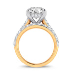 14K 5.00CT Certified Lab Grown Diamond Bridal Ring - Picasso Gold & Diamond Jewelry