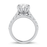 14K 5.00CT Certified Lab Grown Diamond Bridal Ring - Picasso Gold & Diamond Jewelry