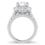 14K 5.00CT Certified Lab Grown Diamond Bridal Ring - Picasso Gold & Diamond Jewelry